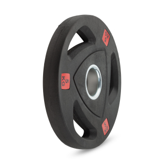 Диск 51 мм. NEO обрезиненный с 3-мя хватами 5 кг, VictoryFit VF-ST51050