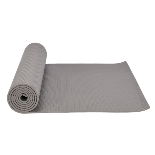 Коврик для фитнеса и йоги YM03-PVCYO-Grey 173 х 61 х 0,6 см