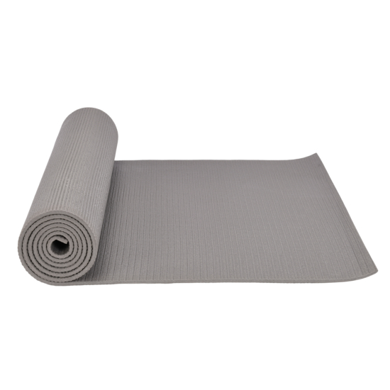 Коврик для фитнеса и йоги YM03-PVCYO-Grey 173 х 61 х 0,6 см