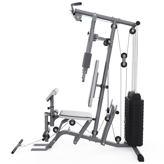 Многофункциональный силовой тренажер DFC Home Gym D70137 / стек 68 кг