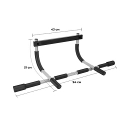 Дверной турник / силовой тренажер DFC 3 в 1