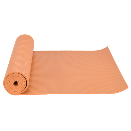 Коврик для фитнеса и йоги YM03-PVCYO-Orange 173 х 61 х 0,6 см