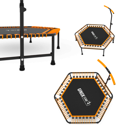 Батут спортивный UNIX Line FITNESS Orange (125 см)