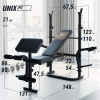 Скамья силовая со стойками UNIX Fit BENCH 120P