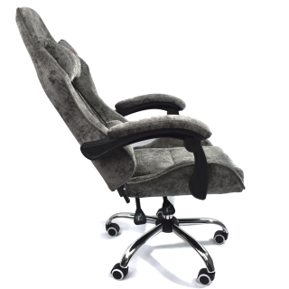 Вибромассажное кресло Calviano Nero dark grey plush