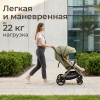 Коляска прогулочная UNIX Kids Vento / Венто оливковый