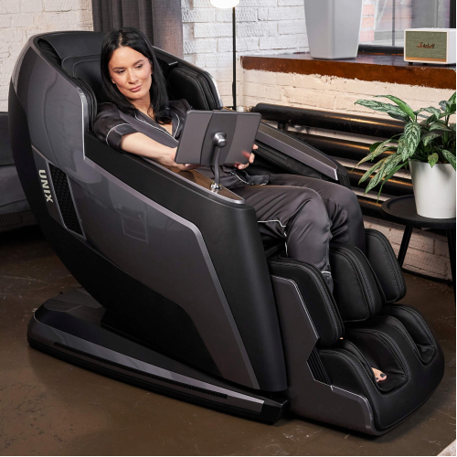 Массажное кресло UNIX Afelia Black