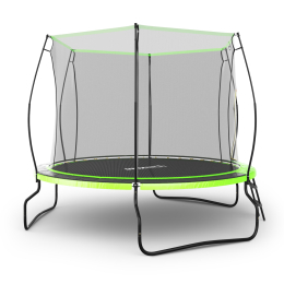 Батут UNIX Line НЛО / UFO 8 ft (244 см) зеленый