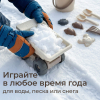 Набор игрушек для песочницы UNIX Kids 14 шт коричневый