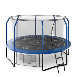 Батут UNIX Line SUPREME GAME 12 ft (blue)