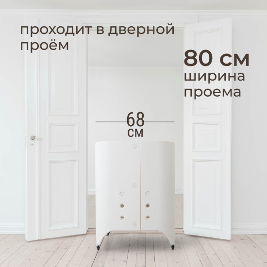 Детская кроватка UNIX Kids Premium / Премиум белый