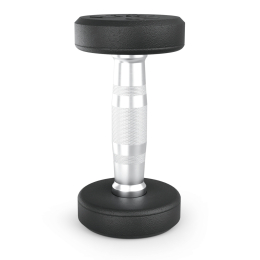 Гантель UNIX Fit PRO круглая обрезиненная 2,5 кг, 2 шт.