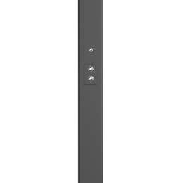 Баскетбольная стойка стационарная UNIX Line B-Stand-PC 72"x42" (180 х 105 см) R45 H230-305 см