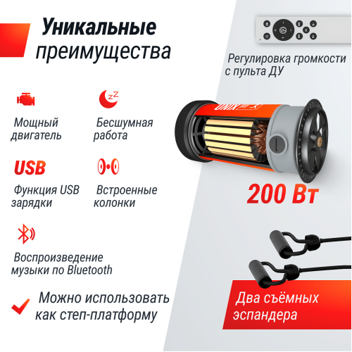 Виброплатформа UNIX Fit Edge 2D Grey