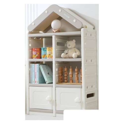 Стеллаж UNIX kids House (2 ящика, серый)