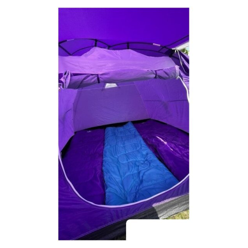 Треккинговая палатка Calviano Acamper Monsun 3 (фиолетовый)