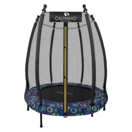 Батут Calviano Master Smile Elastic Band 140 см - 4.5ft (на резинках) 9636475