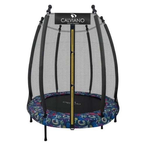 Батут Calviano Master Smile Elastic Band 140 см - 4.5ft (на резинках)