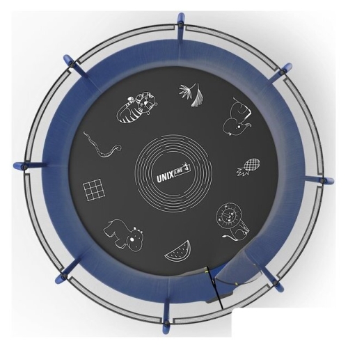 Батут Unix Line Supreme Game 10ft (синий)