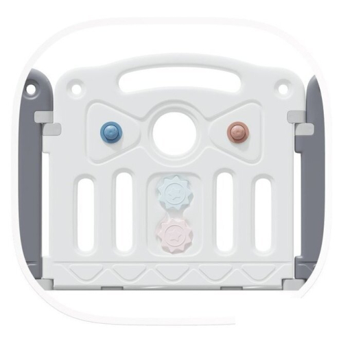 Игровой манеж UNIX kids Classic 126x120 Grey