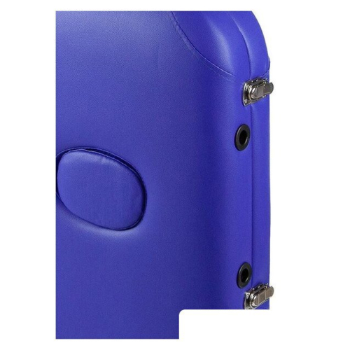 Массажный стол Atlas Sport 70 см складной 3-с деревянный (синий)