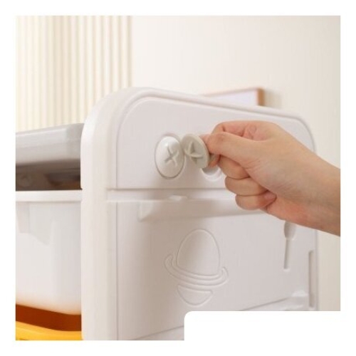 Комод UNIX kids Moon 8 PPTSMOON8YEL (3 полки + 5 ящиков)