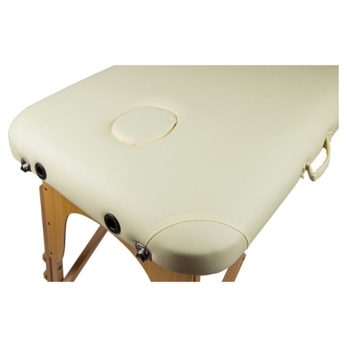 Массажный стол Atlas Sport складной 2-с деревянный 70 см (бежевый)