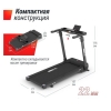 Электрическая беговая дорожка Unixfit Hi-tech F3 PLUS Space Grey
