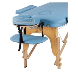 Массажный стол Atlas Sport складной 2-с деревянный 70 см (светло-голубой) 9965118