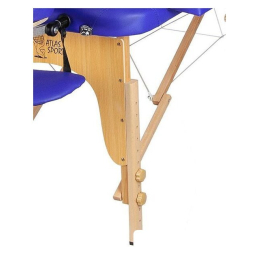 Массажный стол Atlas Sport 70 см складной 3-с деревянный (синий) 9965143