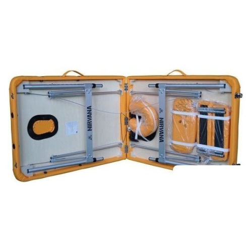 Массажный стол DFC Nirvana Elegant Lexe TS2010-M (горчичный)