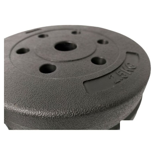 Набор гантелей с соединительным грифом  AMETIST композитные 30 кг