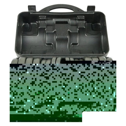 Набор гантелей Atlas Sport металлические в чемодане 30 кг (2x15 кг)