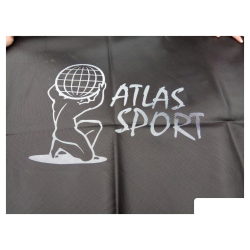 Батут Atlas Sport 312 см - 10ft (с лестницей, внутренняя сетка, синий)