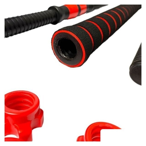 Набор гантелей с соединительным грифом  AMETIST композитные 30 кг