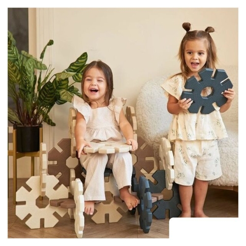 Конструктор UNIX kids Snowflakes (16 шт)