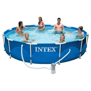 Каркасный бассейн Intex Metal Frame 366х76 (56996/28212) 184136