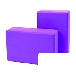Блок для йоги AMETIST 2037636475924 (2шт, сиреневый) 11107916