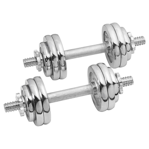 Набор гантелей с соединительным грифом  Alpin DB-15кг