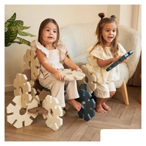 Конструктор UNIX kids Snowflakes (16 шт)