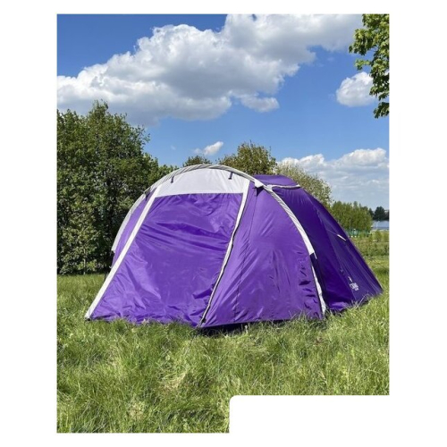 Треккинговая палатка Calviano Acamper Monsun 3 (фиолетовый)
