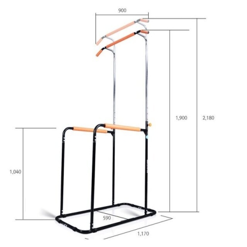 Турник с брусьями DFC Power Tower G006