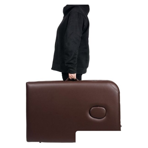 Массажный стол Atlas Sport складной деревянный 2-с 70 см (коричневый)