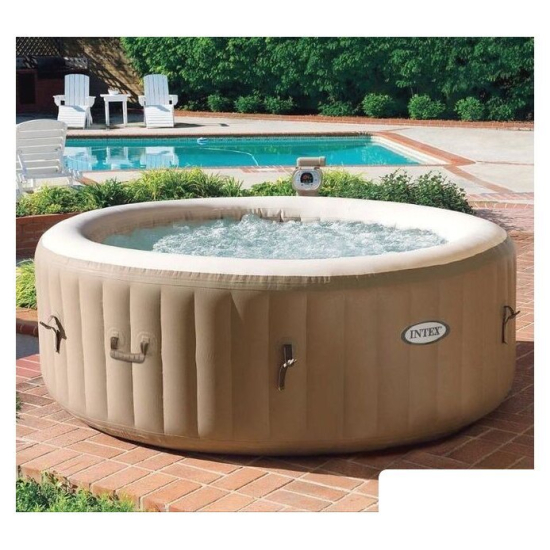 Надувной бассейн Intex Pure Spa Bubble Massage 28428 (216x71) с джакузи