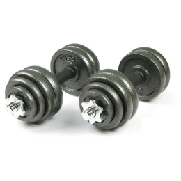 Набор гантелей Atlas Sport металлические в чемодане 30 кг (2x15 кг) 5030442