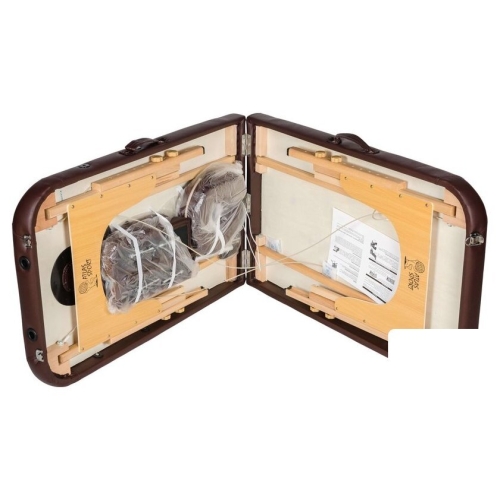 Массажный стол Atlas Sport складной деревянный 2-с 70 см (коричневый)