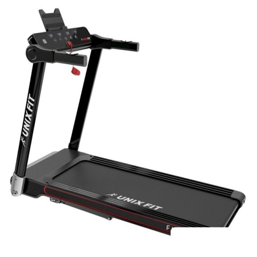 Электрическая беговая дорожка Unixfit Hi-tech F1 (dark storm)