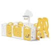 Игровой манеж UNIX kids SUPREME Music 160x160 Yellow
