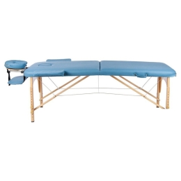 Массажный стол Atlas Sport складной 2-с деревянный 70 см (светло-голубой) 9965118