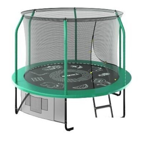 Батут Unix Line Supreme Game 8ft (зеленый)